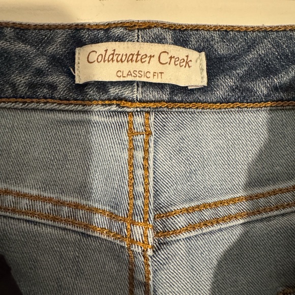 Coldwater Creek Women's Classic Fit Boot Cut Blue Jeans Jeans Size 16 - Picture 2 of 5